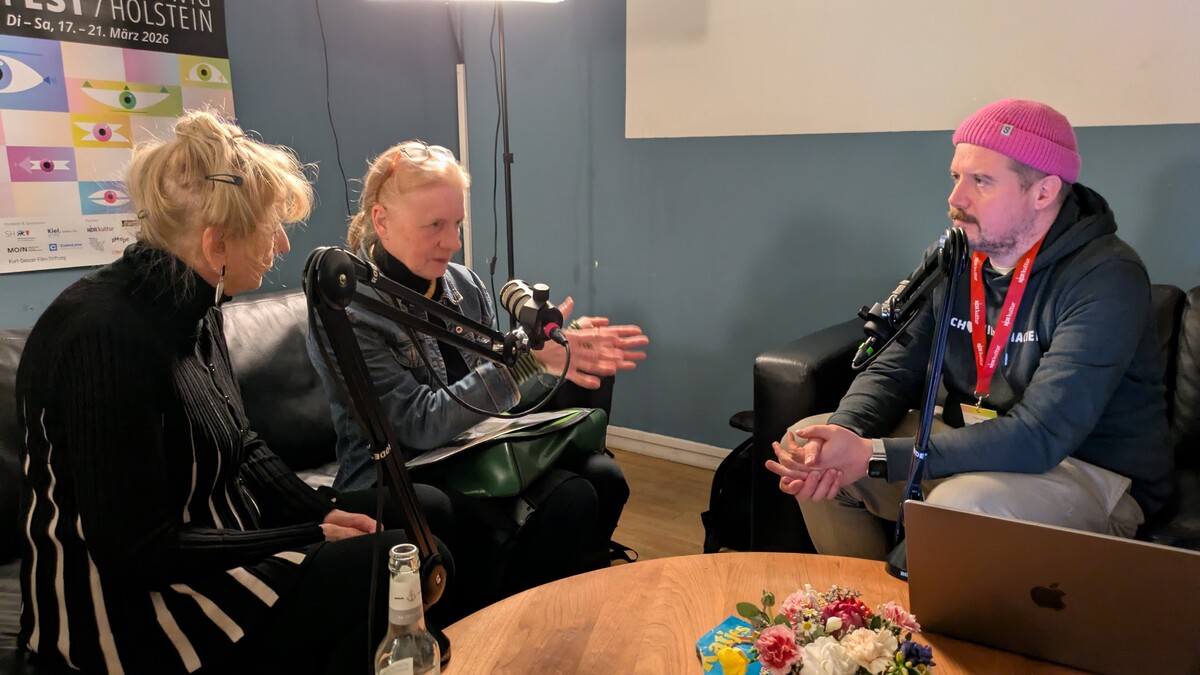 Elsabe Gl&auml;sel berichtet &uuml;ber ein aktuelles Projekt - Filmfest SH 2026 Podcast Folge 7